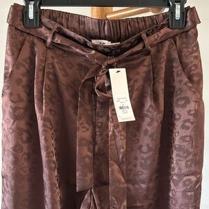 NWT Mi Ami Satin Pant Francesca’s